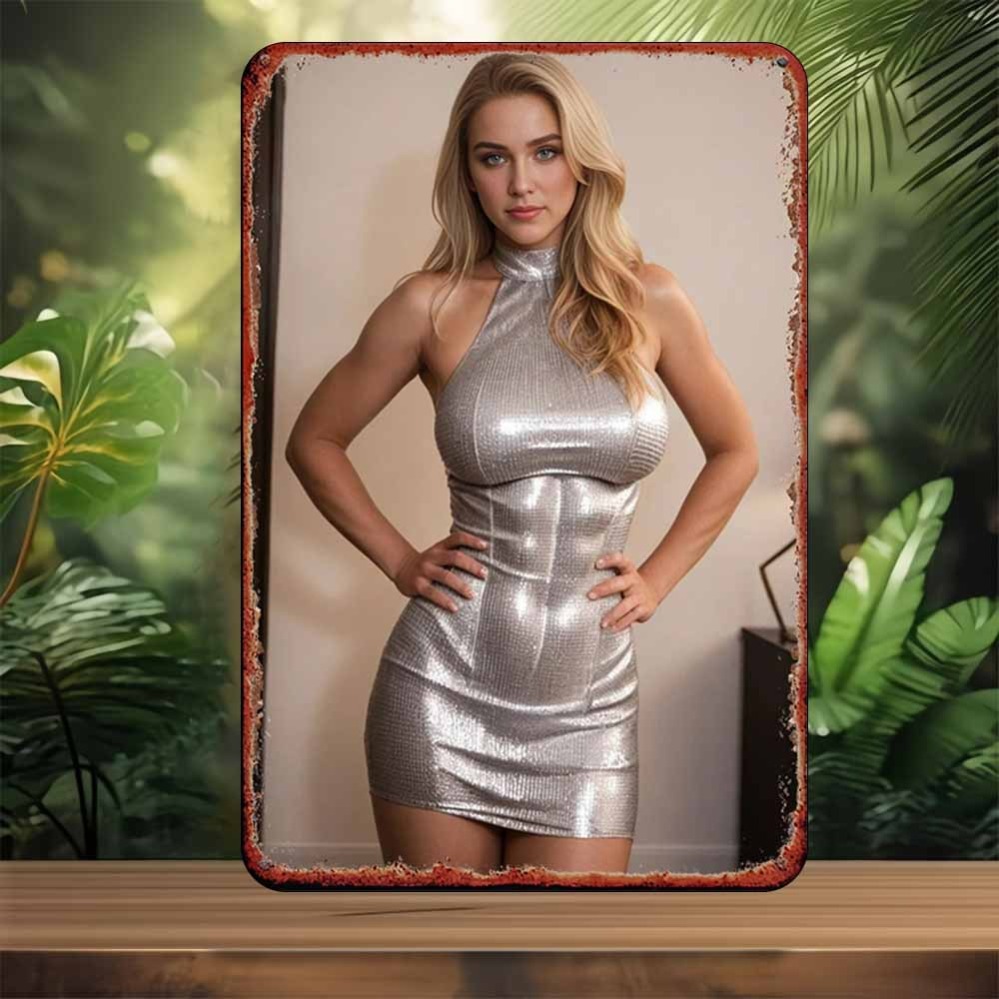 Dress Form Mannequin - SHEINMETAL Silver Metallic Dress Form Mannequin