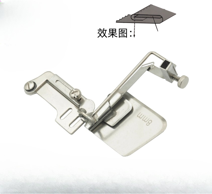 Sewing Machine For Textile - Flatbed Elastic Band Curling Tube Home