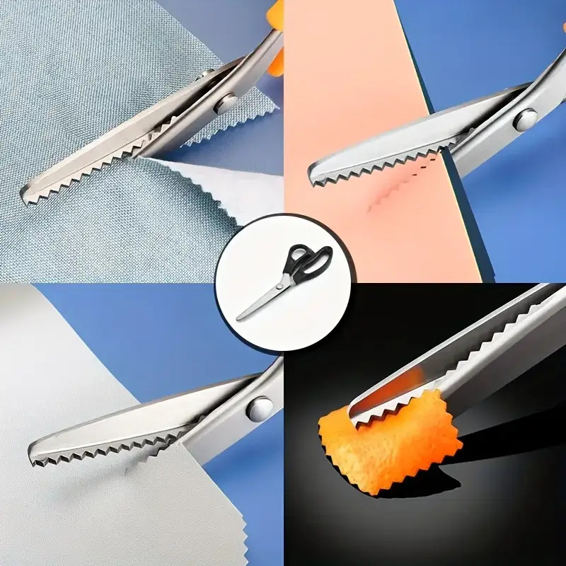 Pinking Shear Blade - Professional Pinking Shears with Serrated Blades