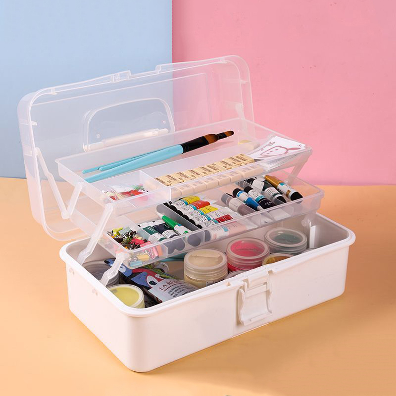 Bobbin Organizer Box - 3 Layers Large Capacity Storage Box
