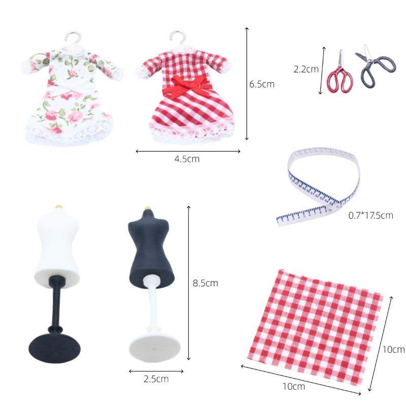 Dress Form Mannequin - .Hot Sale-1Set 1/12 Scale Dollhouse Miniature