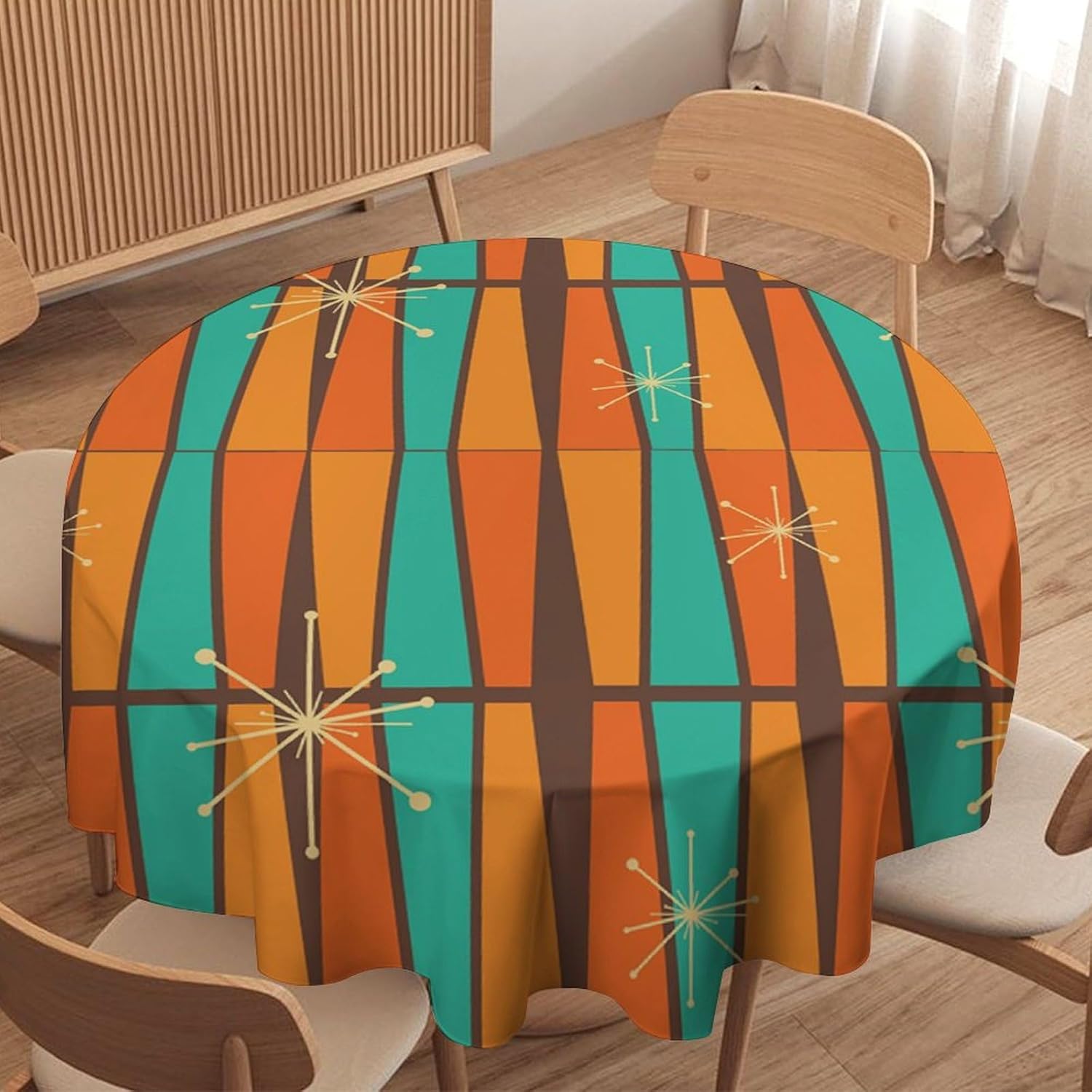 Mid Century Modern Orange Yell - Century Textile & Sewing Supply 评论和价格