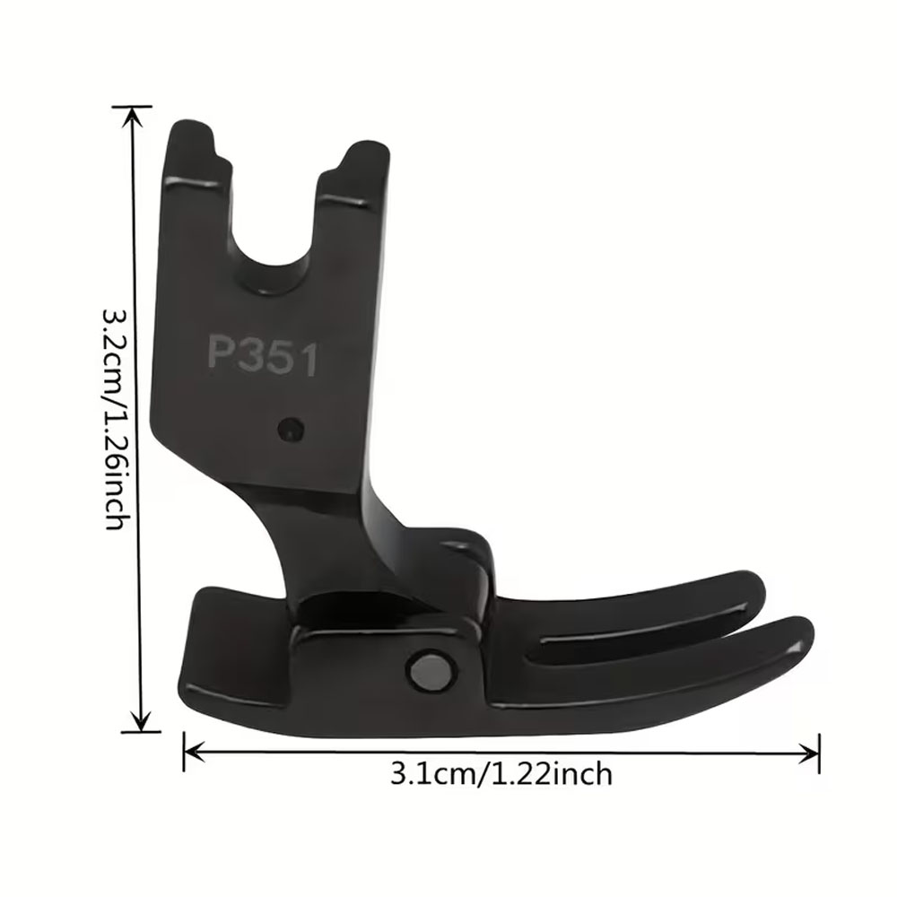 P351 All Steel Presser Foot Bl - Rolled Hem Foot 评论和价格