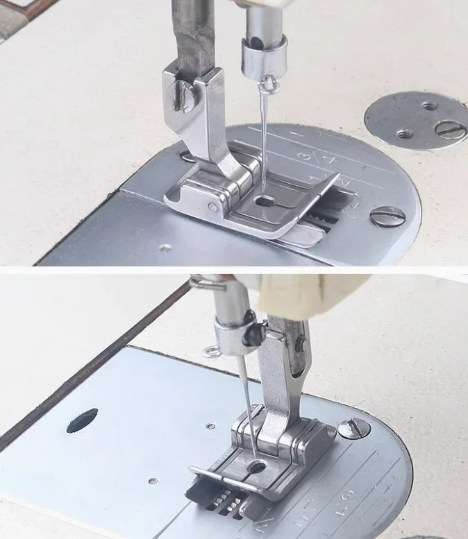 Double Stop Center Seam Presse - Rolled Hem Foot 评论和价格