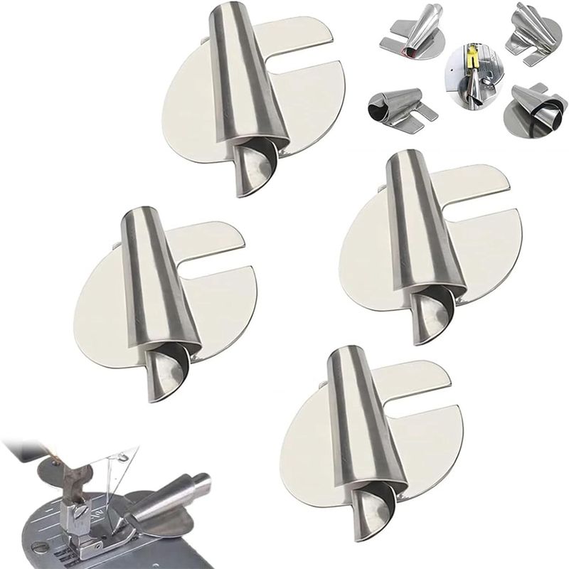 2026 New 4Pcs Sewing Machine F - Rolled Hem Foot 评论和价格