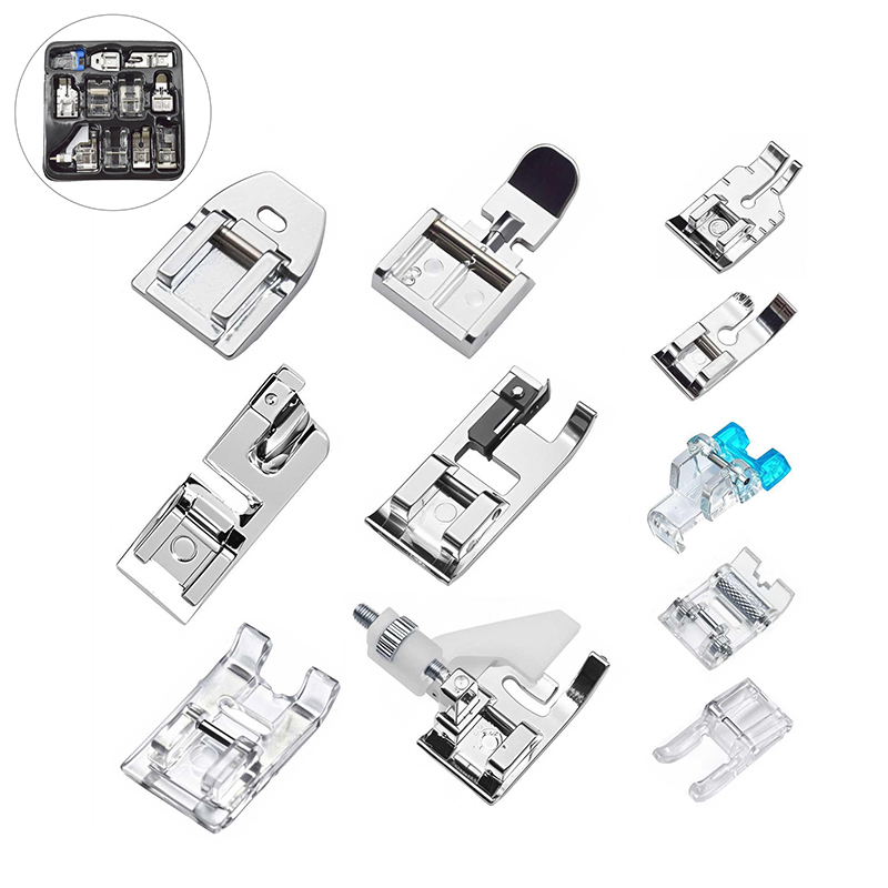 △ 11 Pcs Sewing Machine Presse - Zipper Foot Presser 评论和价格