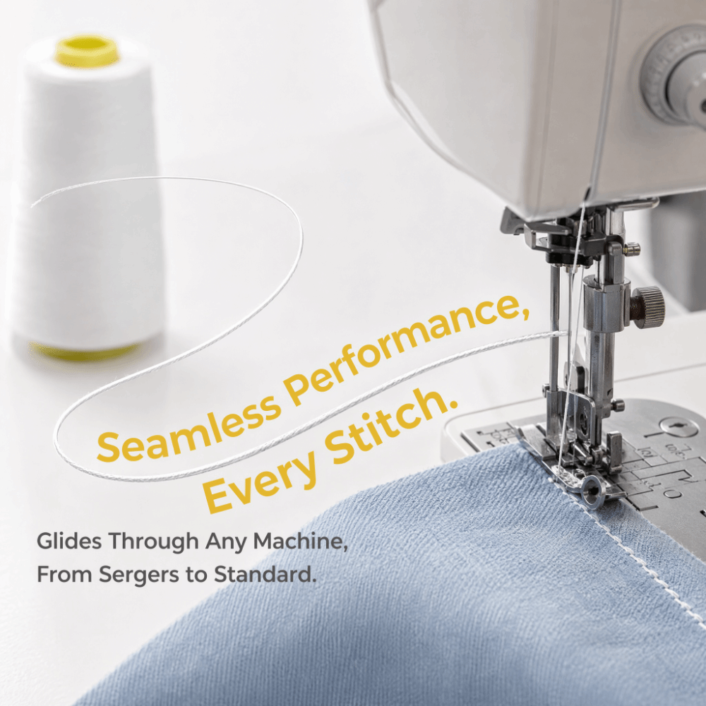 4Pcs 3000 Yards Each Serger Th - Serger Thread Cone 评论和价格