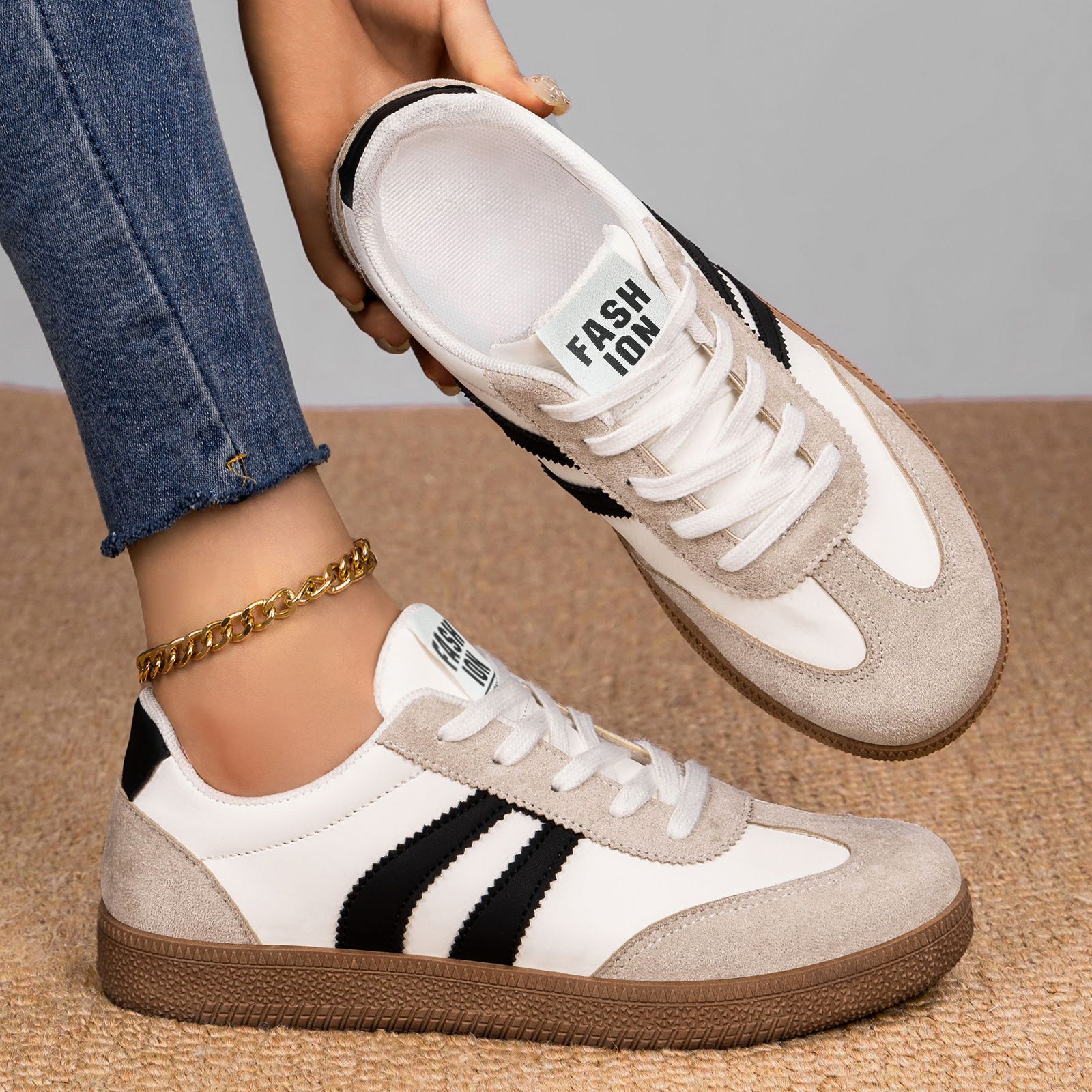 Women's shoes, spring fashion, - Sewing Cotton 评论和价格