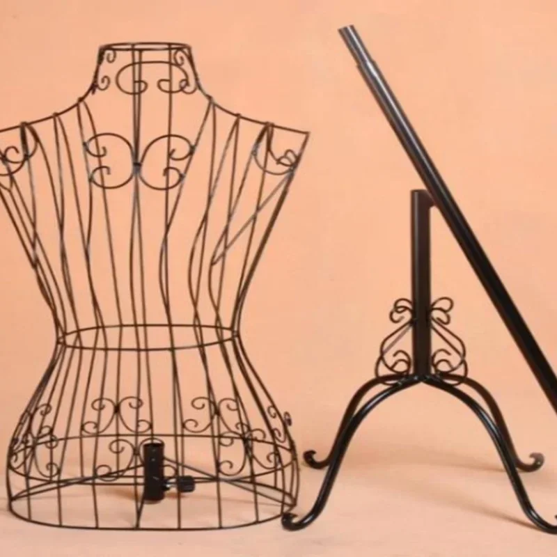 Iron Female Mannequin Torso wi - Dress Form Mannequin 评论和价格