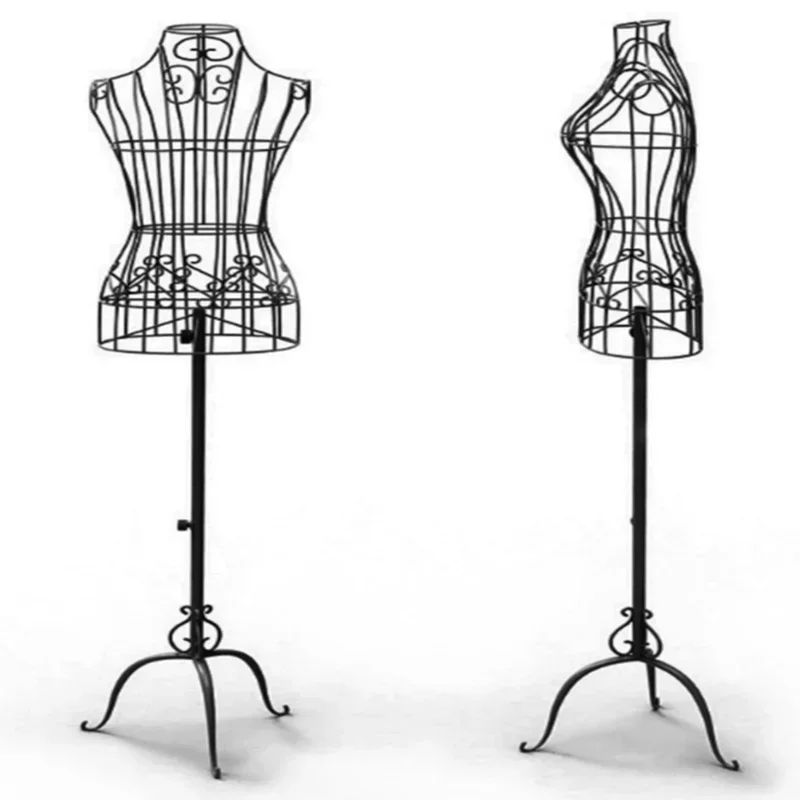 Iron Female Mannequin Torso wi - Dress Form Mannequin 评论和价格