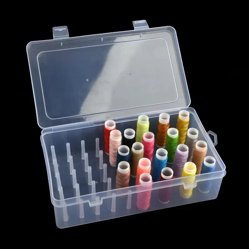 New Sewing Thread  Box 42 Piec - Bobbin Organizer Box 评论和价格