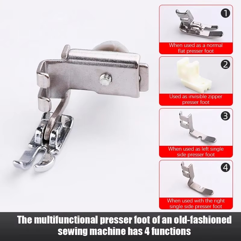 1PC Old Style Foot Sewing Mach - Zipper Foot Presser 评论和价格