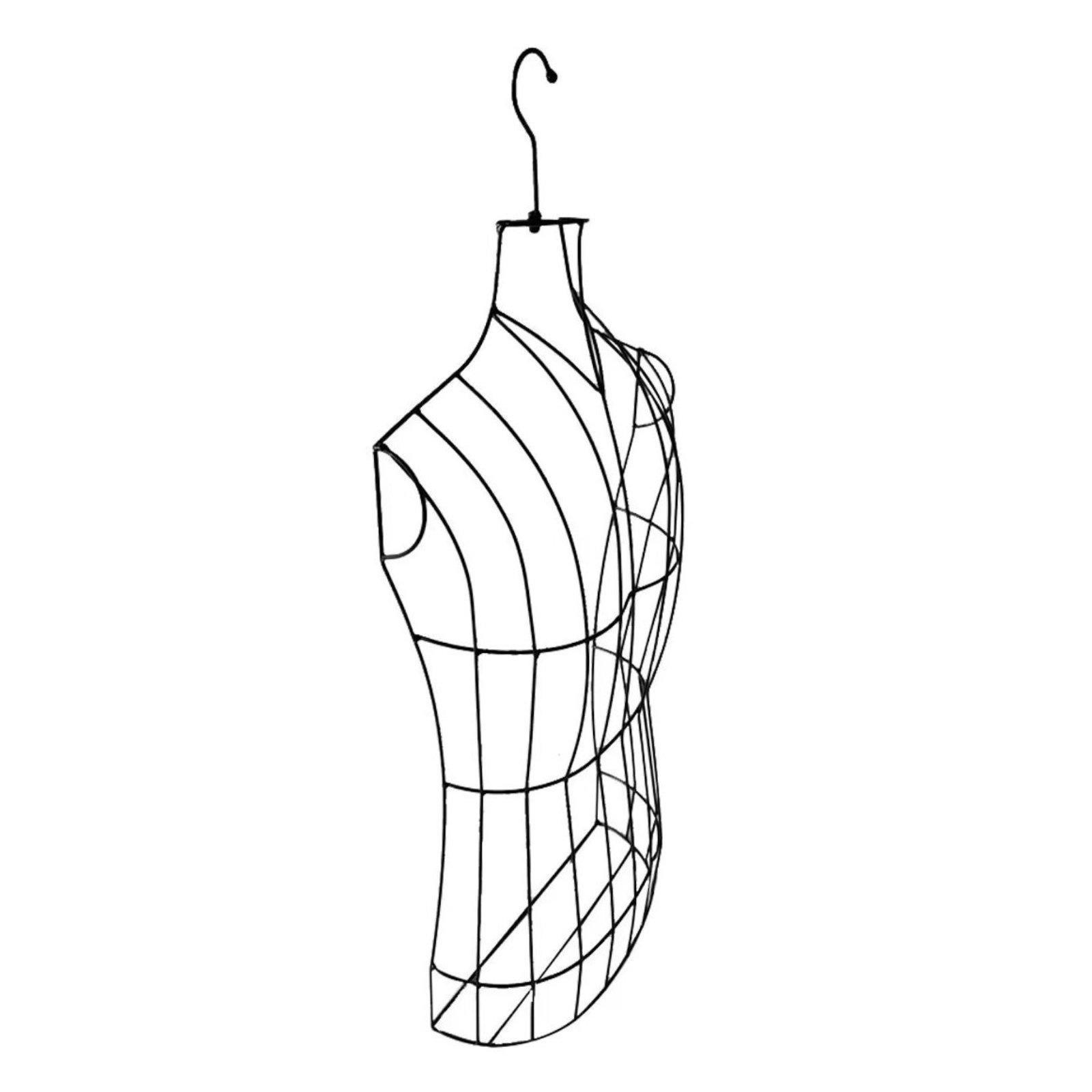 Iron Hanging Female Torso Mann - Dress Form Mannequin 评论和价格