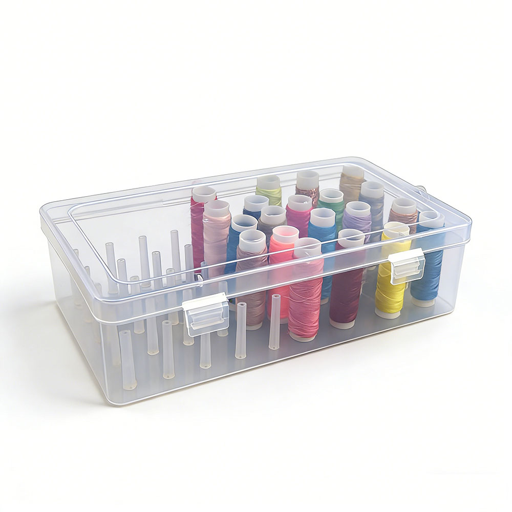 New sewing thread box, 42-comp - Bobbin Organizer Box 评论和价格