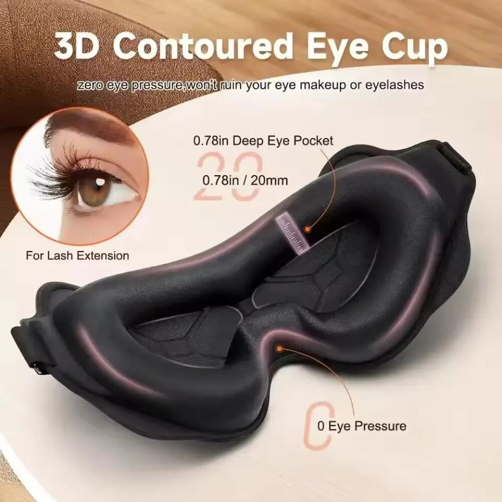 New 3D Sleep Eye Mask Stereosc - Sewing Cotton 评论和价格