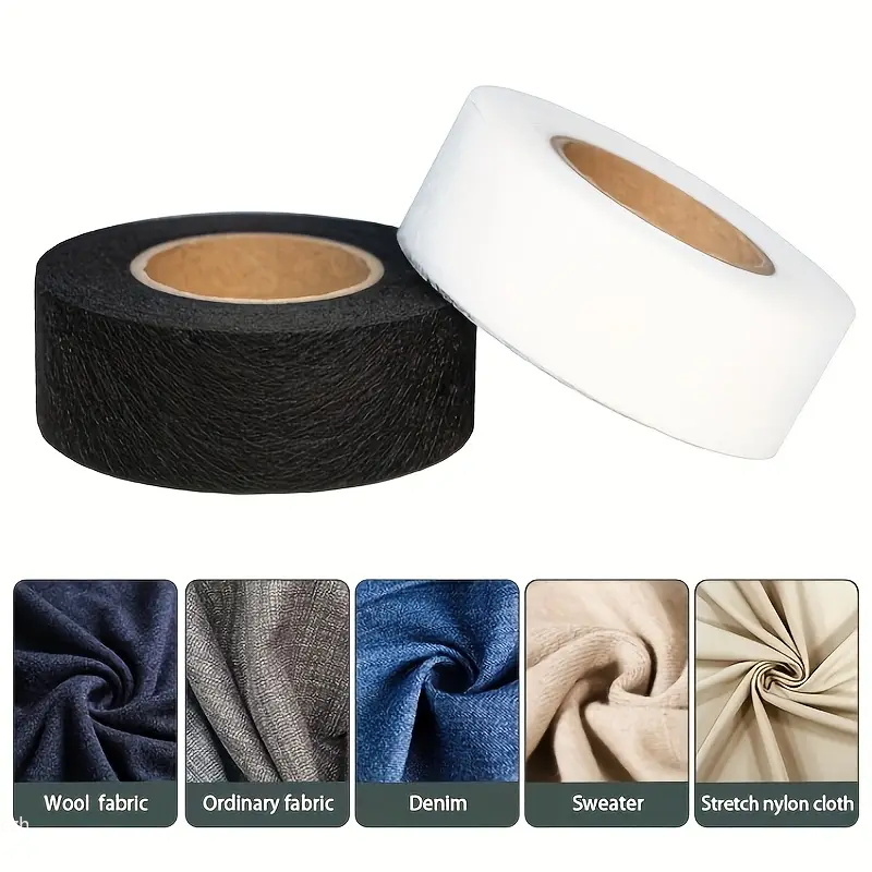 2Roll Black White Double-sided - Hem Tape Fusible 评论和价格