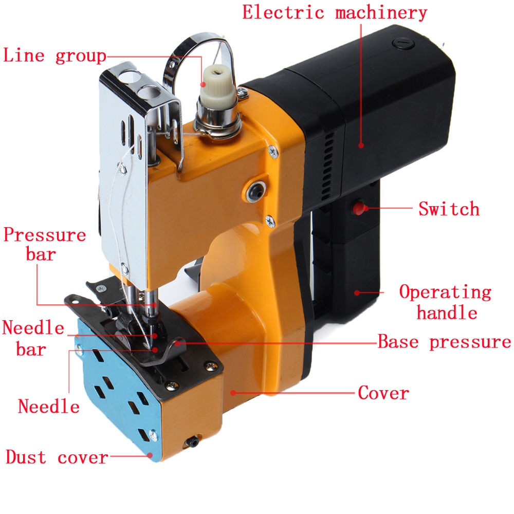 Electric Woven Bag Closing Mac - Sewing Machine For Textile 评论和价格