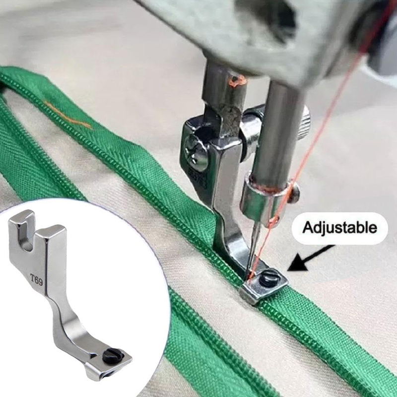 【HGPA】T69 Adjustable Invisible - Zipper Foot Presser 评论和价格