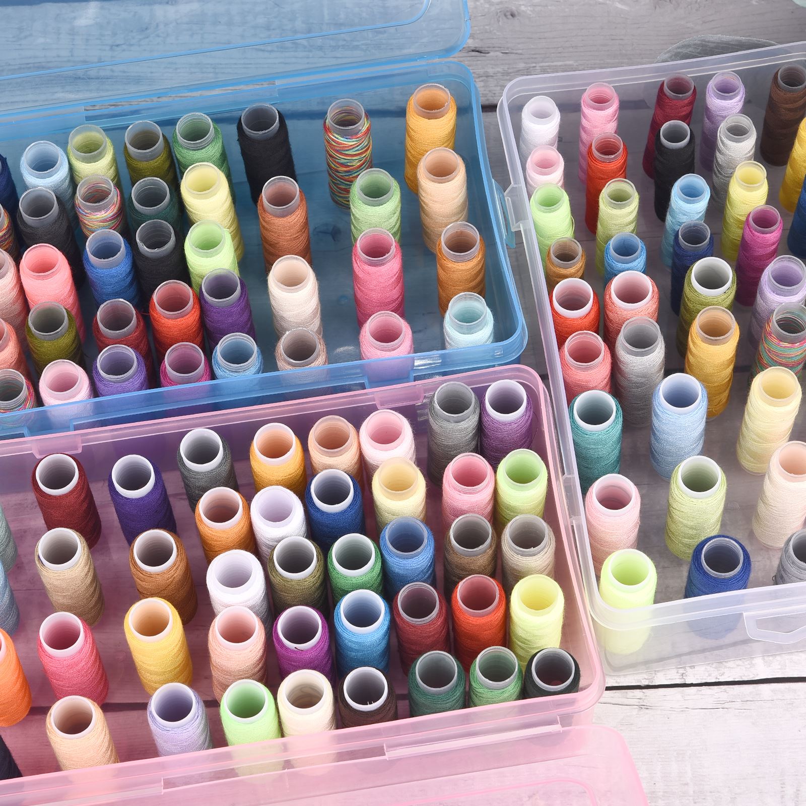 42 Axis Sewing Threads Box Bob - Bobbin Organizer Box 评论和价格
