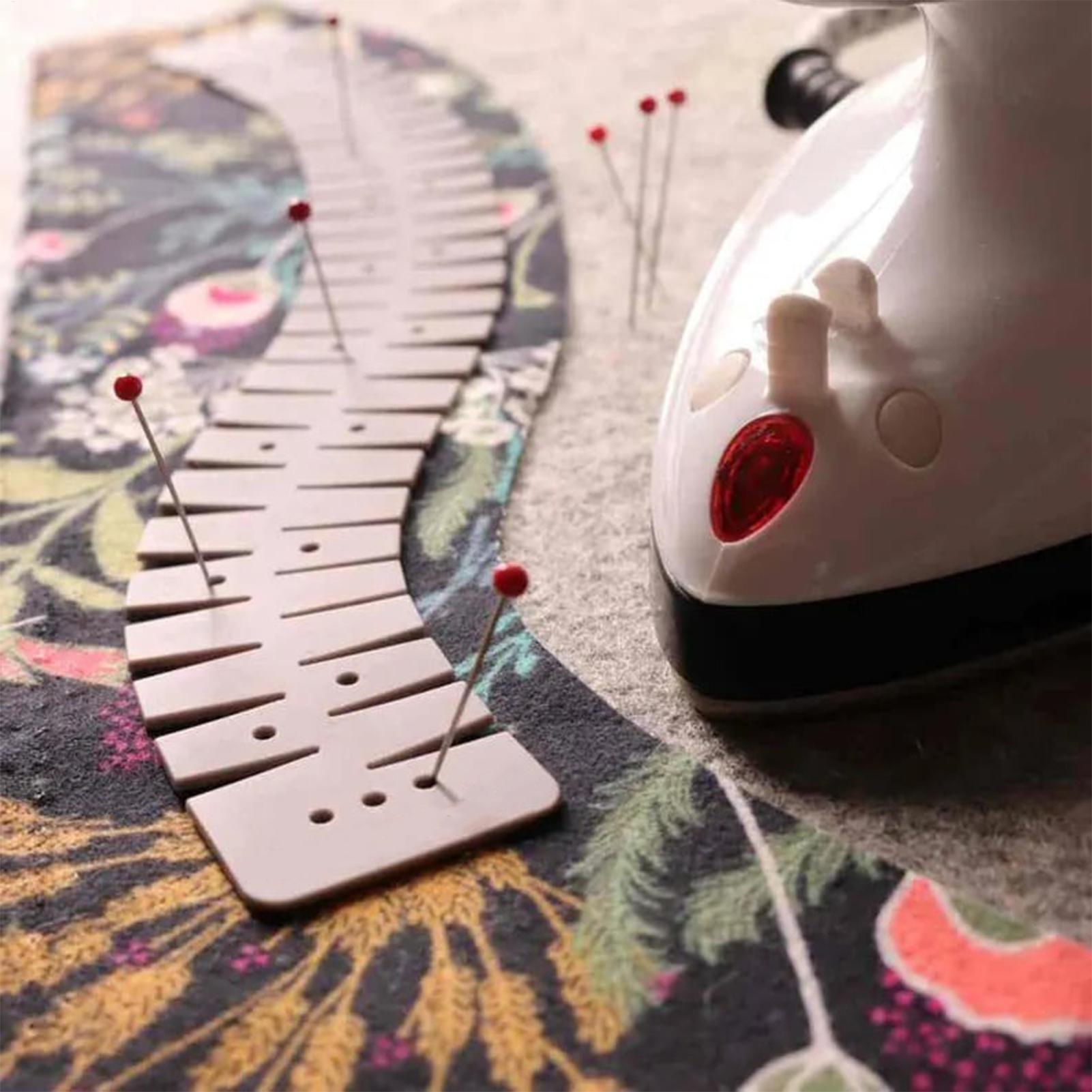 Silicone Hemming Ruler With Ma - Sewing Hemming 评论和价格