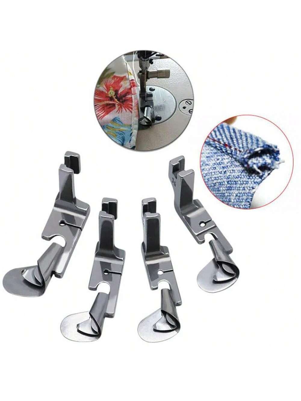 1PCS Industrial Sewing Machine - Rolled Hem Foot 评论和价格
