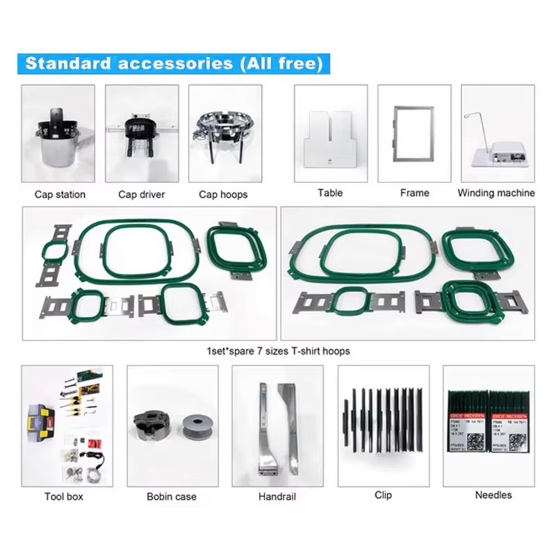 Computerized 9-Needle 1200RPM  - Sewing Machine For Textile 评论和价格