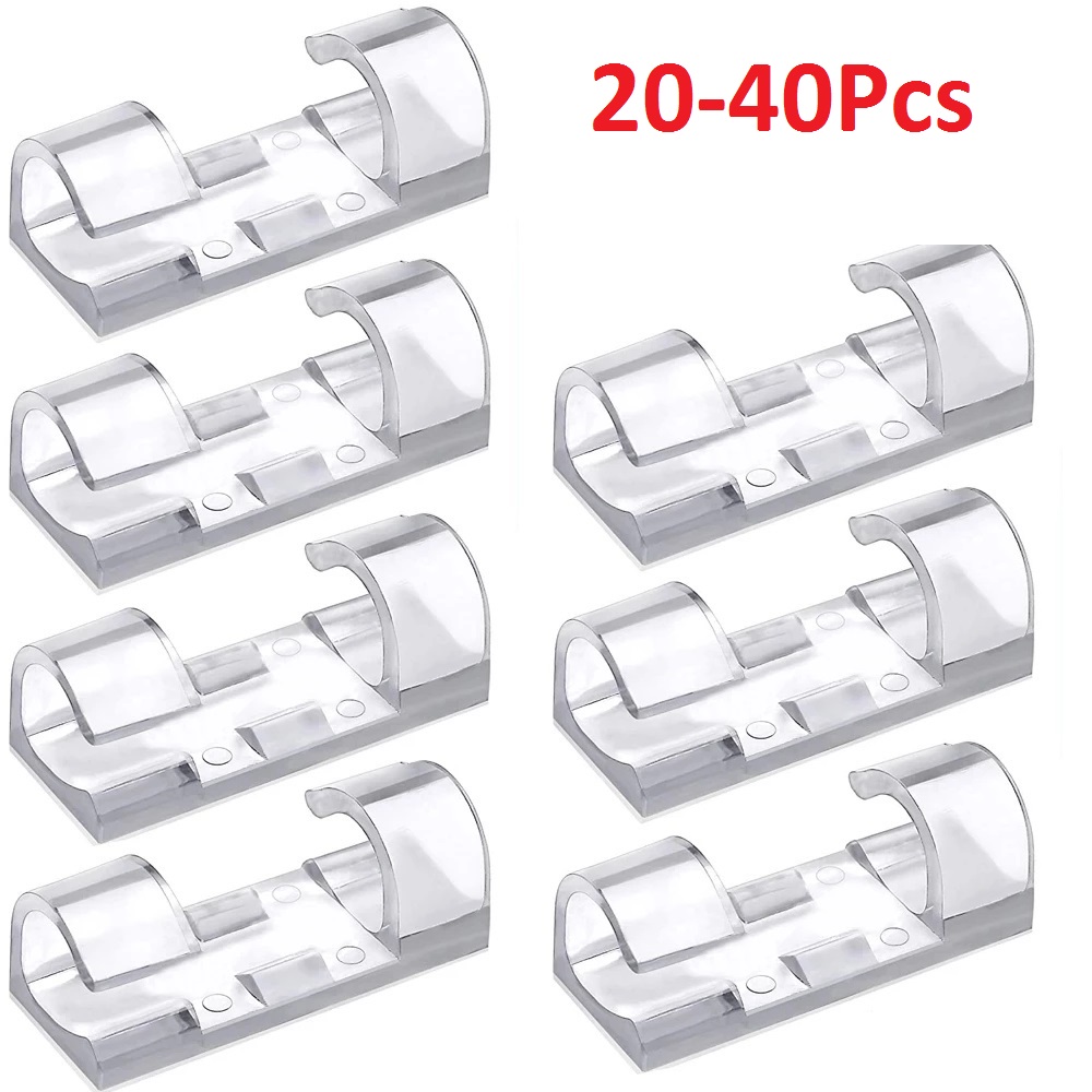 40PCS Cable Organizer Clips Ca - Bobbin Organizer Box 评论和价格