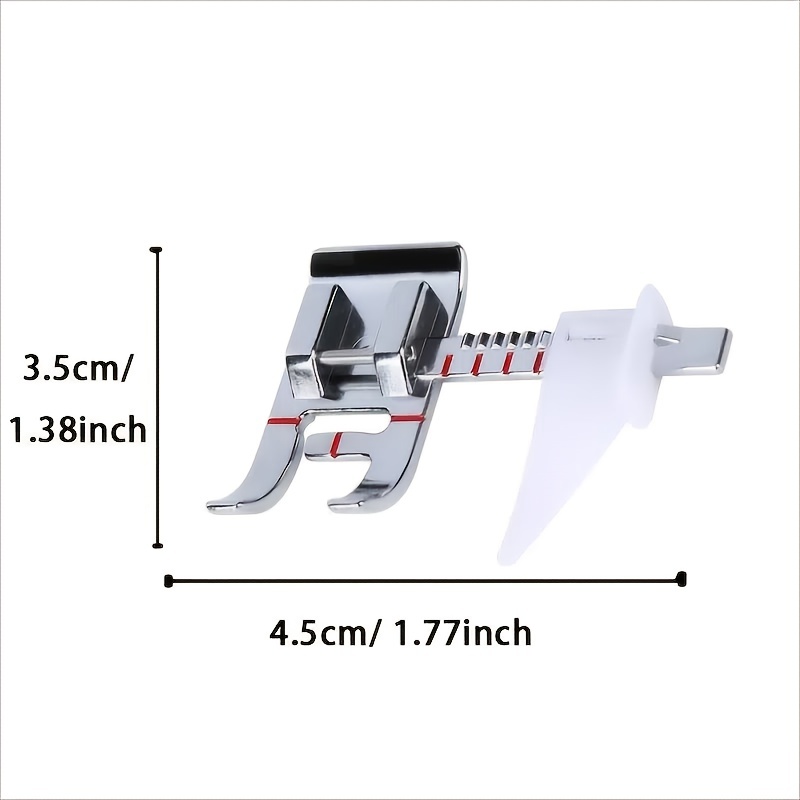 1pc Adjustable Guide Sewing Ma - Rolled Hem Foot 评论和价格
