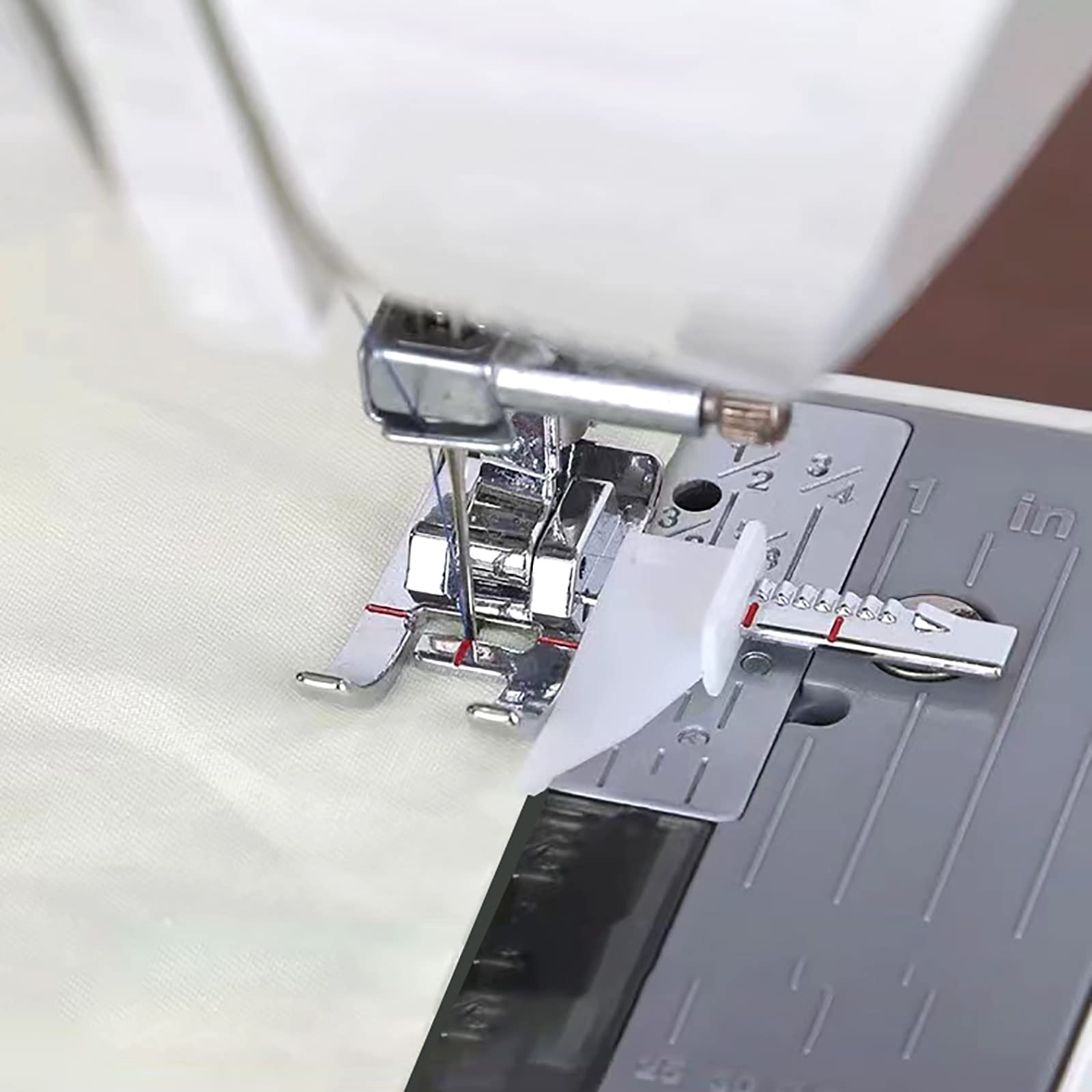 1pc Adjustable Guide Sewing Ma - Rolled Hem Foot 评论和价格