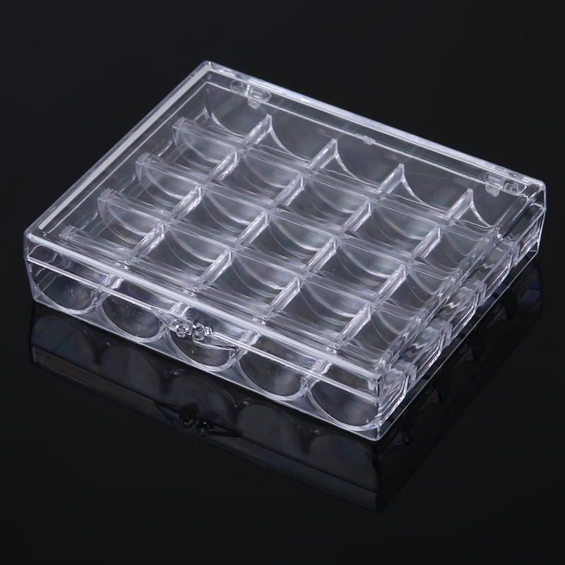 1pc 25 Spools Empty Bobbins St - Bobbin Organizer Box 评论和价格