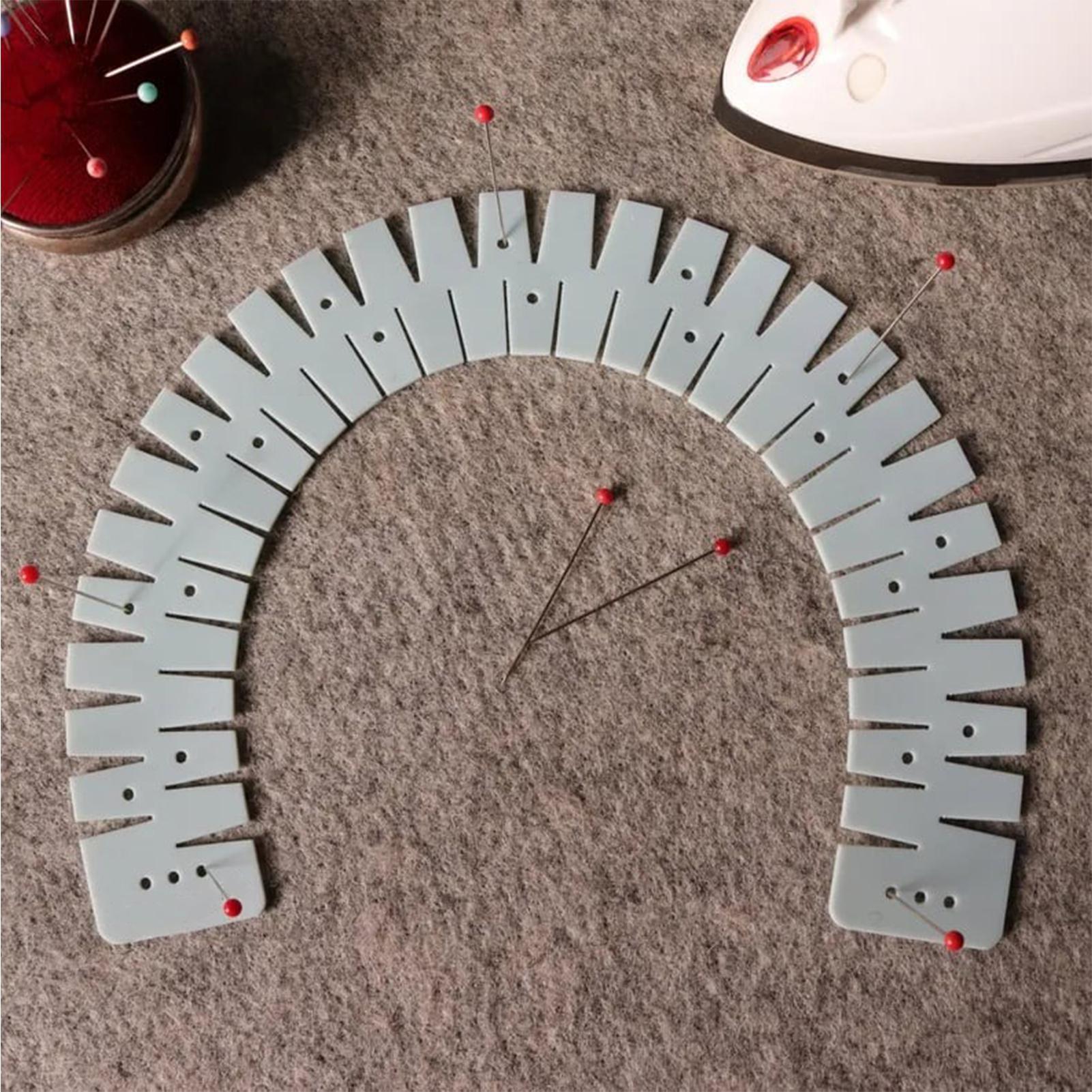 Silicone Hemming Ruler with ne - Sewing Hemming 评论和价格