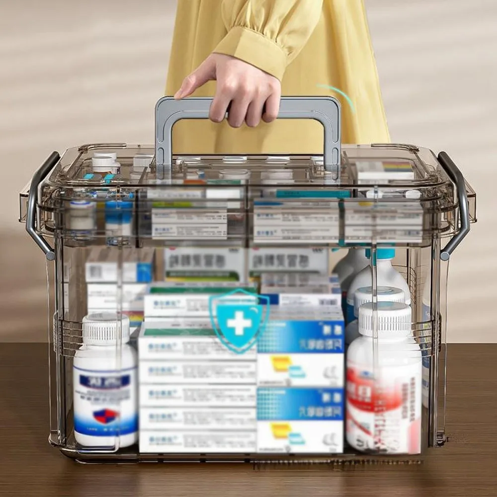 Transparent Plastic First Aid  - Bobbin Organizer Box 评论和价格