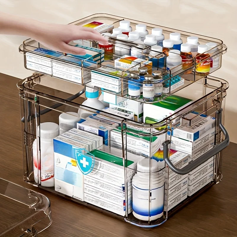 Transparent Plastic First Aid  - Bobbin Organizer Box 评论和价格