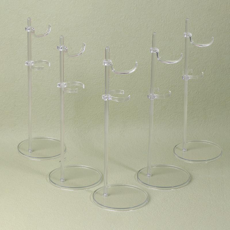 5Pcs Transparent Racks Mannequ - Dress Form Mannequin 评论和价格