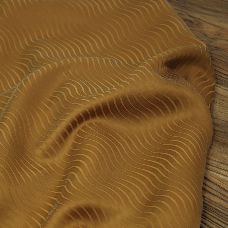 Cupro Jacquard Fabric Silky So - Sewing Fabric 评论和价格