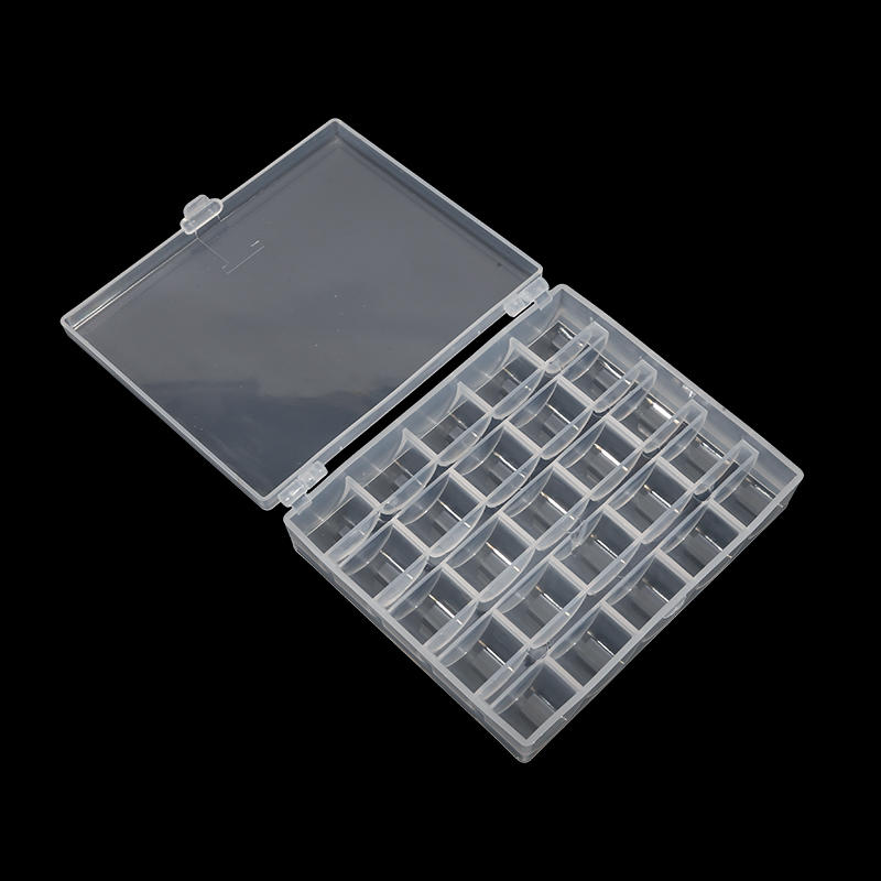 25 Grid Clear Empty Bobbins St - Bobbin Organizer Box 评论和价格