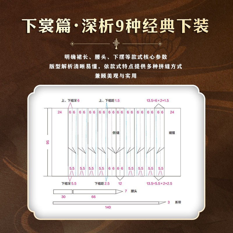 Hanfu Pattern Making Tutorial  - Sewing Garments 评论和价格
