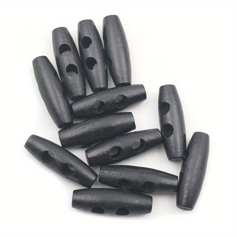 50pcs Recycled Wood Horn Toggl - Sewing Recycling 评论和价格