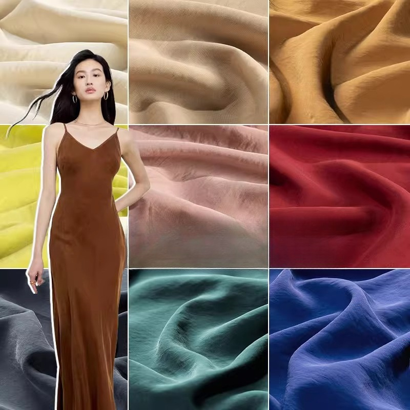 Sand-washed Cupro Fabric By Th - Sewing Recycling 评论和价格