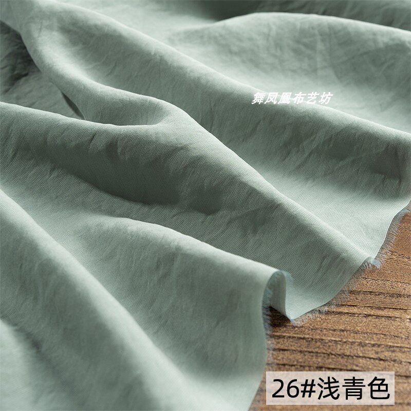 Sand-washed Cupro Fabric By Th - Sewing Recycling 评论和价格