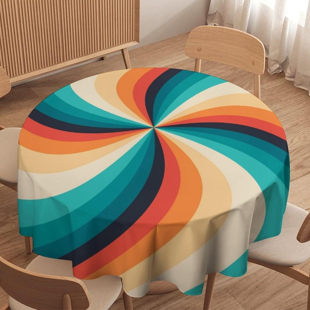 Vintage Groovy Swirl Round Tab - Century Textile & Sewing Supply 评论和价格