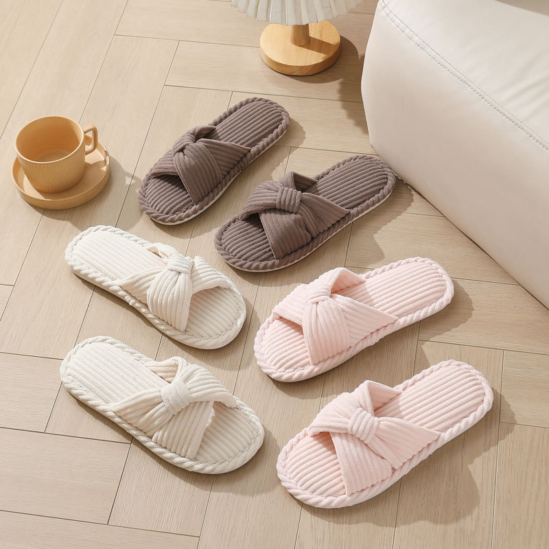 Corduroy Cross Strap Home Slip - Sewing Fabric 评论和价格