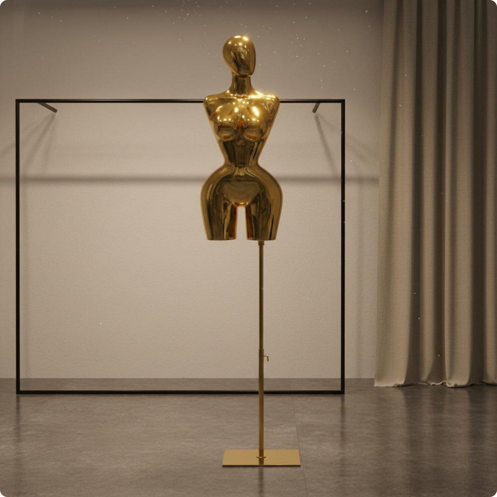 Female Dress Form High Gloss M - Dress Form Mannequin 评论和价格