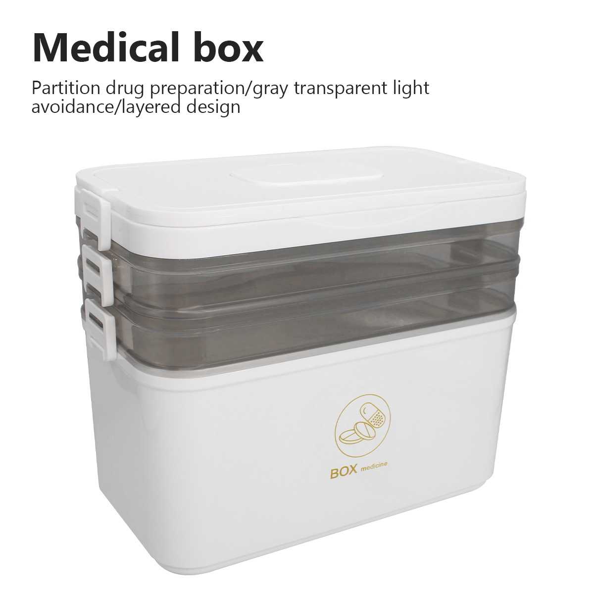 Portable Medicine Box Large Ca - Bobbin Organizer Box 评论和价格